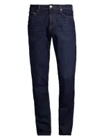 Five-Pocket Cotton-Blend Jeans