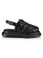 Wilma Chubby Slingback Shoes