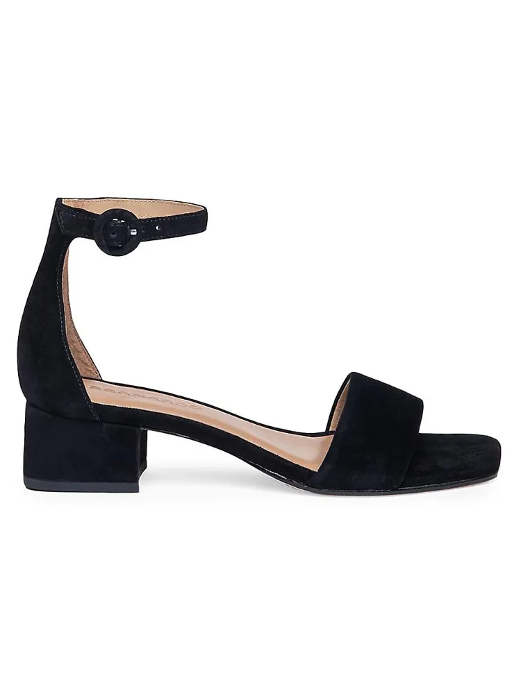 Jalena Low Heel Sandal