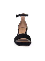 Jalena Low Heel Sandal