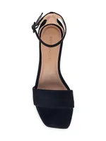 Jalena Low Heel Sandal