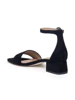 Jalena Low Heel Sandal