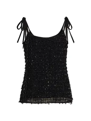 Separates Crystal-Embellished Cami Top