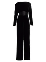 Beatrix Velvet Jumpsuit