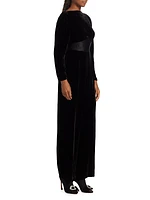 Beatrix Velvet Jumpsuit