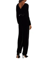 Beatrix Velvet Jumpsuit