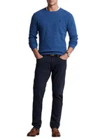 Sullivan Slim Knit-Like Chino Pants