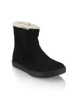 Little Girl's & Lille Kid Wool Faux Fur Boots