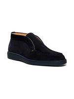 Suede Slip-On Loafers