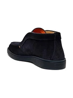 Suede Slip-On Loafers