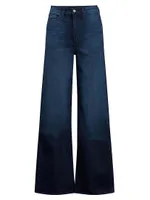 The Mia High-Rise Stretch Wide-Leg Jeans