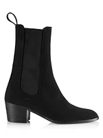 Elsa Vegan Suede Chelsea Boots