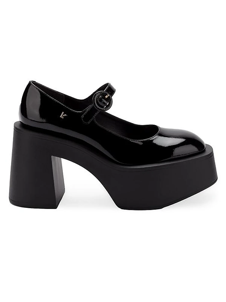 Olivia Patent Leather Mary Jane Pumps