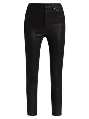 Margot Coated Ankle Skinny Jeans