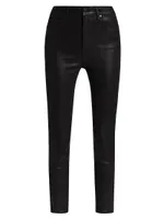 Margot Coated Ankle Skinny Jeans