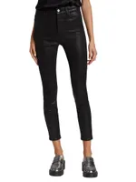 Margot Coated Ankle Skinny Jeans