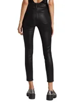 Margot Coated Ankle Skinny Jeans