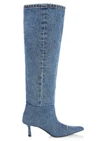 Viola 65 Denim Slouch Boots