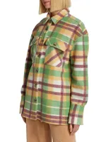 Orgi Boxy Plaid Shirt