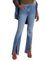 Lucia Flare Slit Jeans