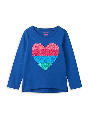 Little Girl's & Girl's Graphic Long-Sleeve Tee