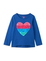 Little Girl's & Girl's Graphic Long-Sleeve Tee