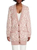 Joselyn Leopard-Print Cardigan