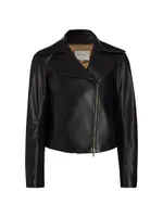 Leather Moto Jacket