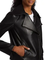 Leather Moto Jacket