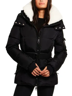 Liv Belted Puffer Jacket