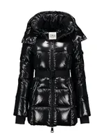 Soho Belted Down Mid-Length Puffer Jacket