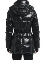 Soho Belted Down Mid-Length Puffer Jacket