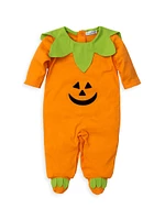 Baby's Jack-O'-Lantern Footie