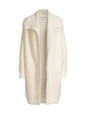 CozyChic® Angular Stripe Sweatercoat