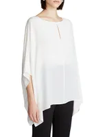 Wendy Crepe De Chine Caftan Blouse