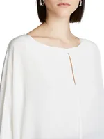 Wendy Crepe De Chine Caftan Blouse