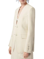 Estella Double-Button Blazer