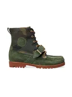 Ranger Suede & Camo Boots