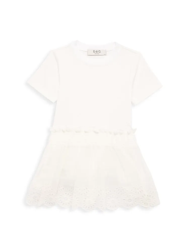 Little Girl's & Blaine Embroidered Dress