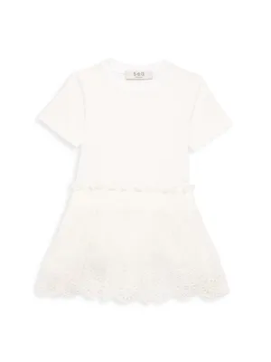 Little Girl's & Blaine Embroidered Dress