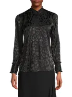 Trinity Leopard Jacquard Shirt