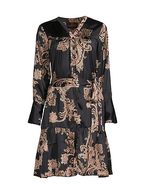 Giselle Paisley Shirtdress