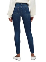 High-Rise Stretch Skinny Jeans