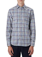 Julian Plaid Woven Shaped Shirt