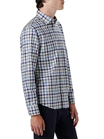 Julian Plaid Woven Shaped Shirt