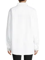 Bridesmaid Embroidered Oversized-Fit Shirt