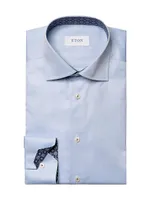 Slim-Fit Medallion Print Shirt