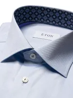 Slim-Fit Medallion Print Shirt