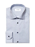 Slim-Fit Twill Dress Shirt