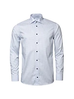 Slim-Fit Twill Dress Shirt